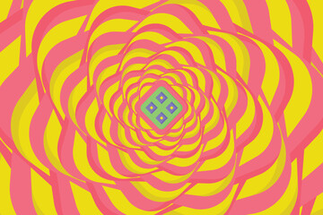 vector psychedelic optical illusion wallpaper or background