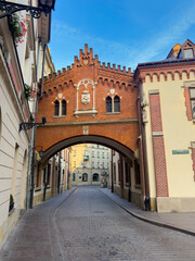 Princes Czartoryski Alley in Krakow, Poland