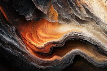 Obraz premium Rock Formation Close Up