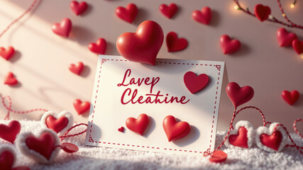 Heartfelt Valentines - Romantic Illustration and Decorations