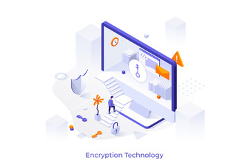 Isometric Conceptual Business Illustrations. Vector