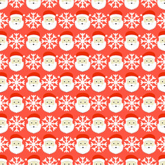 Seamless pattern with Christmas.
