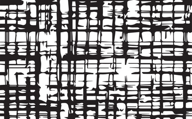 Abstract grunge black texture, chaotic shape. Vector background