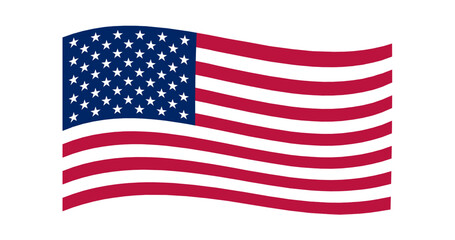 Fototapeta premium American flag USA background united states