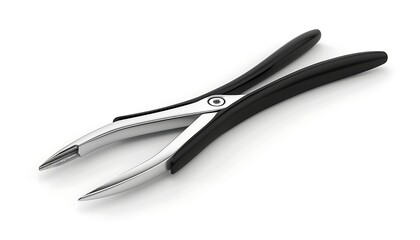 Obraz premium Pliers on a white background. Close-up. Isolated