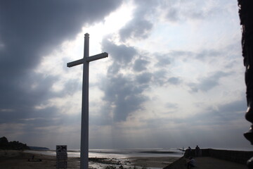 cross in the sky