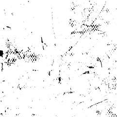 Scratched Grunge Urban Background Texture Vector. Dust Overlay Distress Grainy Grungy Effect. Distressed Backdrop Vector Illustration. Isolated Black on White Background. EPS 10.