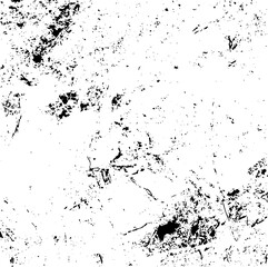 Obraz premium Scratched Grunge Urban Background Texture Vector. Dust Overlay Distress Grainy Grungy Effect. Distressed Backdrop Vector Illustration. Isolated Black on White Background. EPS 10.