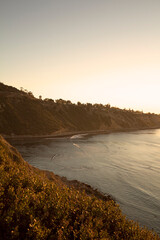 sunset at the beach