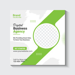 Business social media post design 