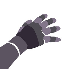 Robotr Hand Vector Graphic