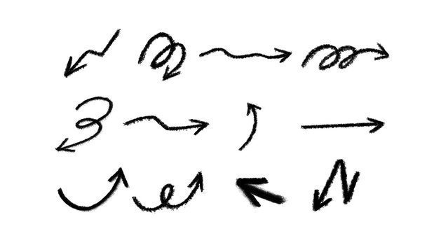 Animated Scribble Arrows Pack