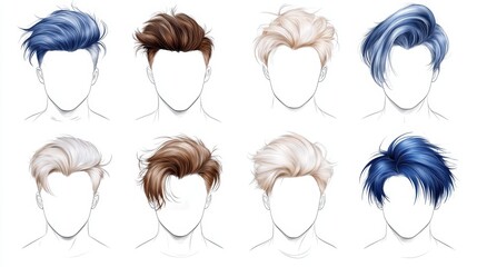 Men's hairstyles, explore modern haircuts, styling ideas, and grooming tips for different hair types lengths