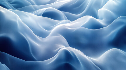 Obraz premium Soft flowing abstract design with ripples and gentle waves
