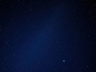 Fototapeta premium A captivating view of a starry night sky filled with twinkling stars, nightfall