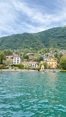 Obraz premium Lake Como shoreline