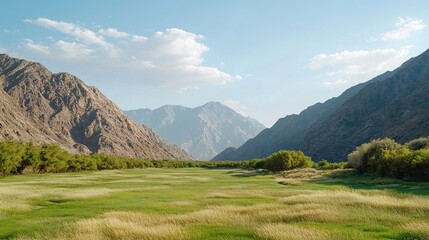Breathtaking view of the hatta mountains nature photography gigapixel landscape desert environment scenic perspective