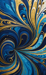 Abstract Background with Spiral