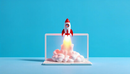 blue candle on the table