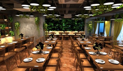 3d restaurant 