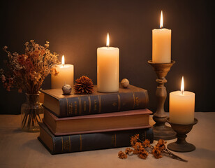 Candles on the table