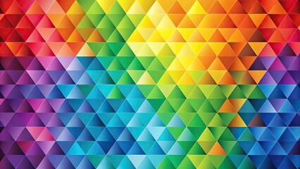 Colorful abstract background with triangular shapes