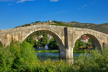 Bridge of Arslanagic on the river Trebisnjica near Trebinje