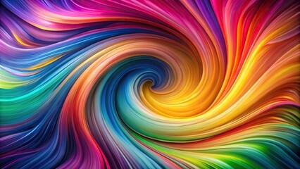 Obraz premium Colorful abstract design with swirling colors