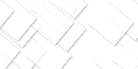 Abstract white vector background in polygonal style. Modern and creative design with white boxes and white rectangle business card. Abstract geometric colorful light background. square texture design.