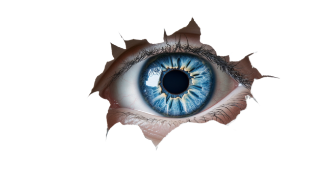 Pupil of the eye transparent background