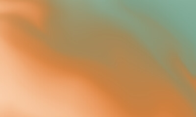 Warm Orange and Teal Gradient Background