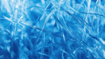 Obraz premium Abstract Blue Fiber Texture
