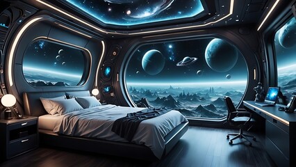 interior of a luxury car