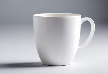 Obraz premium Multicolored beautiful cups on a light background