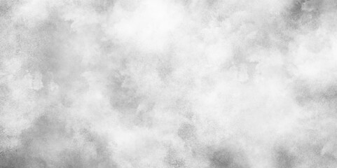 Grunge grey plaster large long surface with scratches, Silver ink and watercolor textures with black and white grunge texture, black and whiter background with puffy smoke and clouds.	