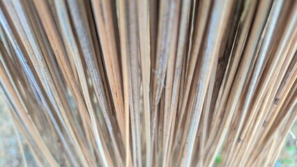 Obraz premium close up of broom stick