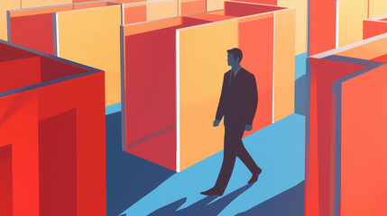 Office, cubicles, silos, departments, work from office, work from home, return to office, flexible working, mobility, bosses