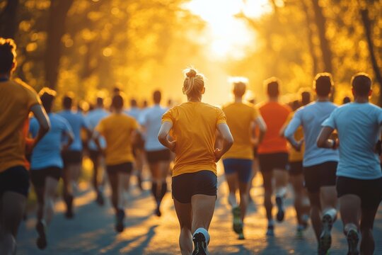 Casual sports events like local 5k runs and charity matches,