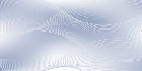 Modern abstract background with flowing lines. Digital future technology concept