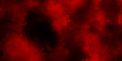 bloody red grunge texture scratched background, black background with billowing red smoke with stains, Red powder explosion cloud on black for any design and design related works.