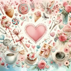 Valentines day background image