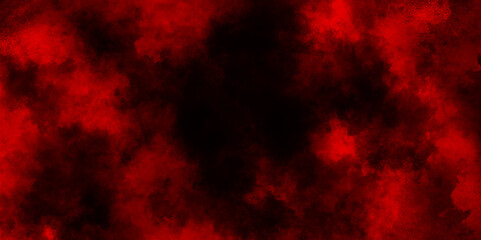bloody red grunge texture scratched background, black background with billowing red smoke with stains, Red powder explosion cloud on black for any design and design related works.