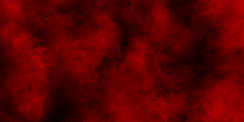 bloody red grunge texture scratched background, black background with billowing red smoke with stains, Red powder explosion cloud on black for any design and design related works.