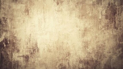 Obraz premium A textured, vintage background featuring a mix of beige and brown hues, conveying a rustic, worn-out appearance.