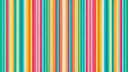 Obraz premium Colorful vertical stripes brush strokes seamless pattern