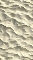 Obraz premium Soft white sand pattern with natural wavy texture.