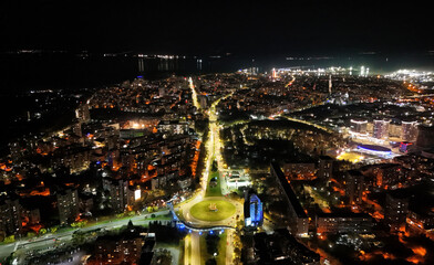 The lights of Burgas