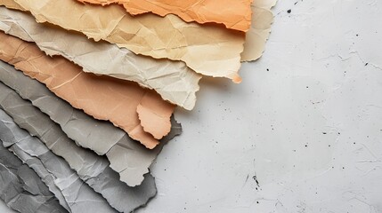 Minimalist papyrus design for instagram posts with neutral tones and fiery edges for impact