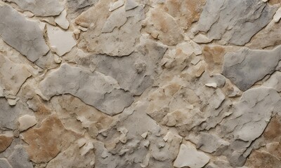 Naklejka premium Natural Stone Texture with speckled details in gray, beige, and cream.