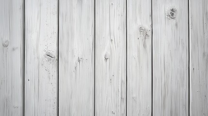 Obraz premium White wood texture background, highlighting a clean and simple surface.